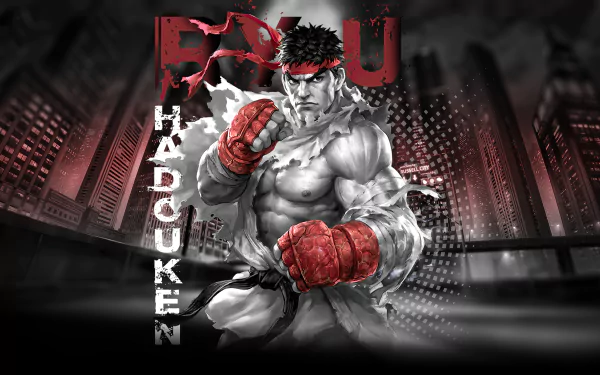 Ryu (Street Fighter) video game Street Fighter HD Desktop Wallpaper | Background Image