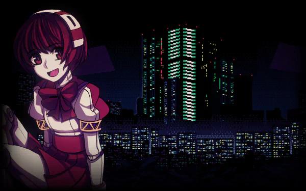 Dorothy Haze video game VA-11 Hall-A: Cyberpunk Bartender Action HD Desktop Wallpaper | Background Image