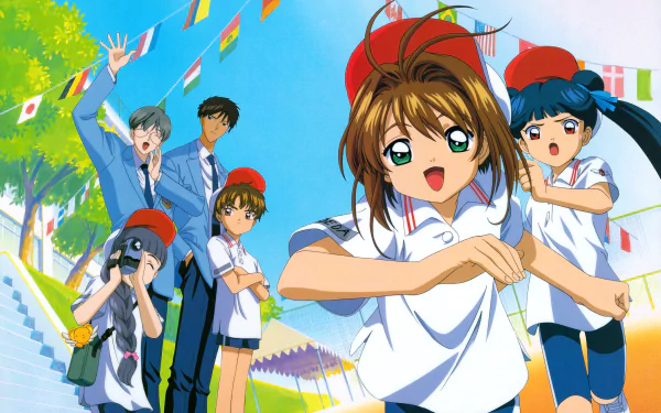 Meiling Li Toya Kinomoto Yukito Tsukishiro Tomoyo Daidouji Syaoran Li Anime Cardcaptor Sakura HD Desktop Wallpaper | Background Image