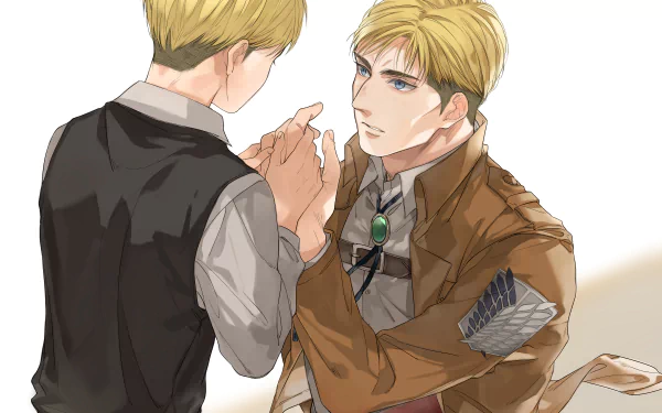 Erwin Smith Anime Attack on Titan HD Desktop Wallpaper | Background Image
