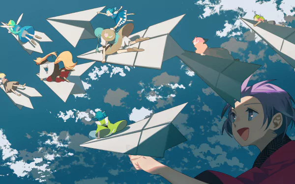 Cirno (Touhou) Kagerou Imaizumi Sekibanki (Touhou) Wakasagihime (Touhou) Rumia (Touhou) Daiyousei (Touhou) Tenshi Hinanawi Shinmyoumaru Sukuna Anime Touhou HD Desktop Wallpaper | Background Image