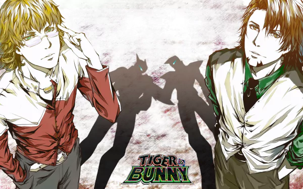 Barnaby Brooks Jr. Kotetsu T. Kaburagi Anime Tiger & Bunny HD Desktop Wallpaper | Background Image