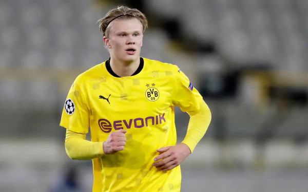 Norwegian soccer Erling Haaland Sports HD Desktop Wallpaper | Background Image