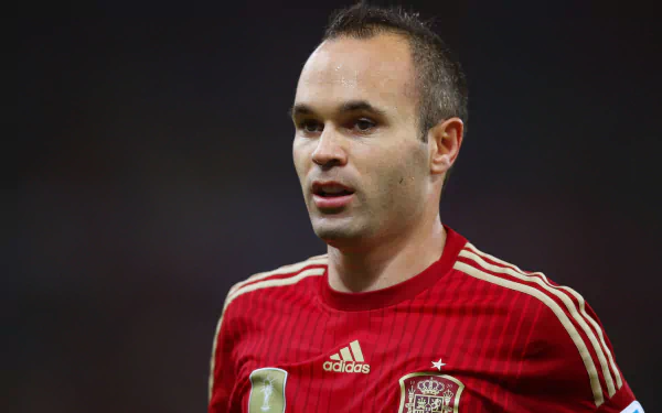 Spanish soccer Andrés Iniesta Sports HD Desktop Wallpaper | Background Image