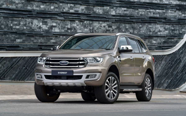 silver car SUV car Ford vehicle Ford Everest HD Desktop Wallpaper | Background Image