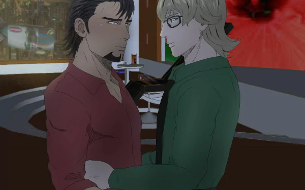 Kotetsu T. Kaburagi Barnaby Brooks Jr. Anime Tiger & Bunny HD Desktop Wallpaper | Background Image