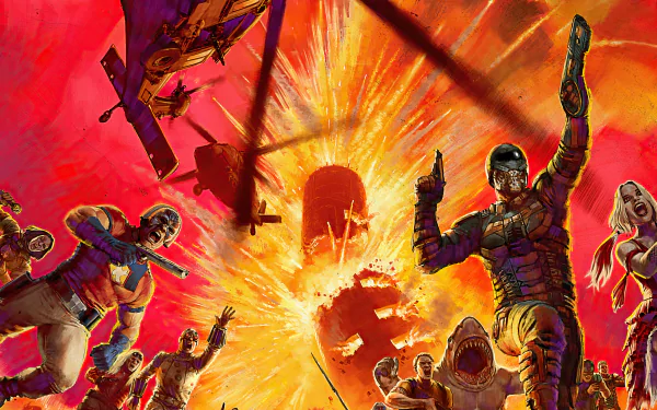 movie The Suicide Squad HD Desktop Wallpaper | Background Image