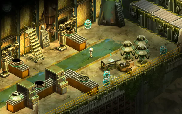 video game Retro Machina HD Desktop Wallpaper | Background Image