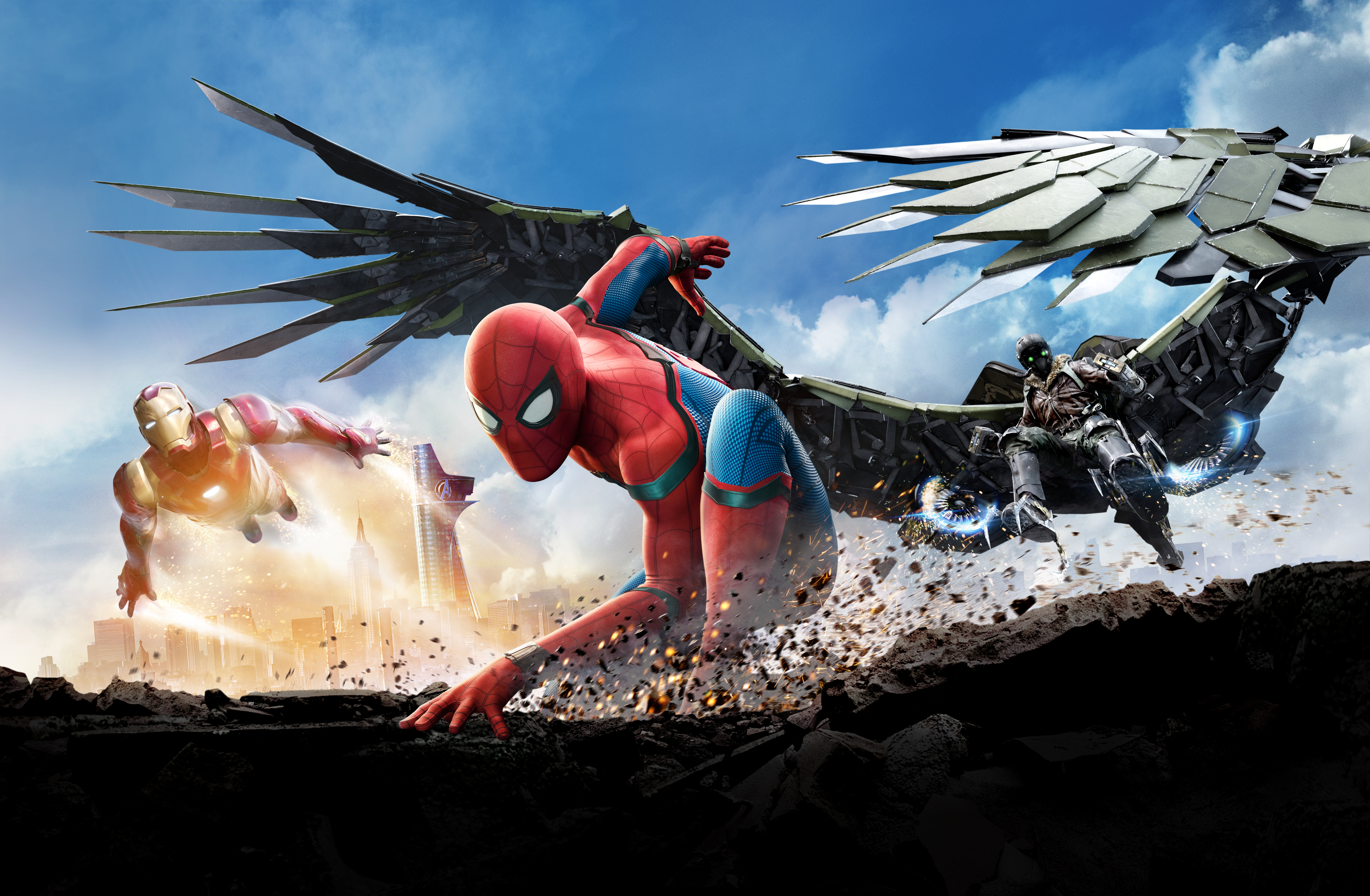 Spider-Man: Homecoming 8k Ultra HD Wallpaper