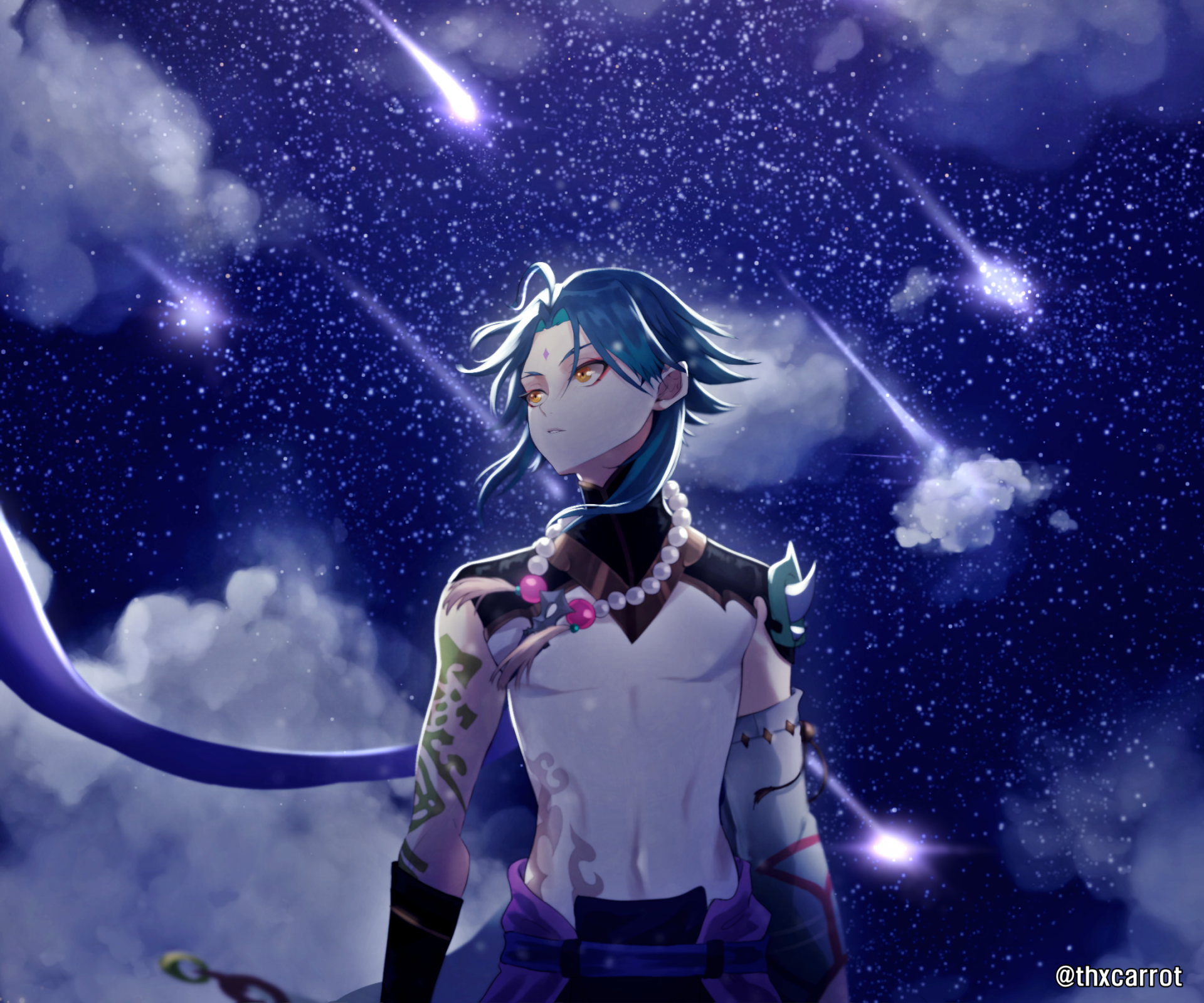 Download Xiao (Genshin Impact) Video Game Genshin Impact HD Wallpaper by thxcarrot