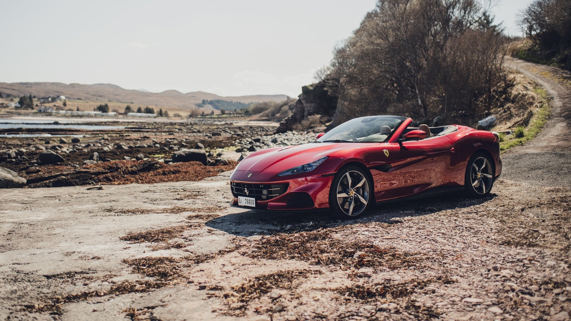 Download Supercar Car Ferrari Vehicle Ferrari Portofino M 4k Ultra HD Wallpaper
