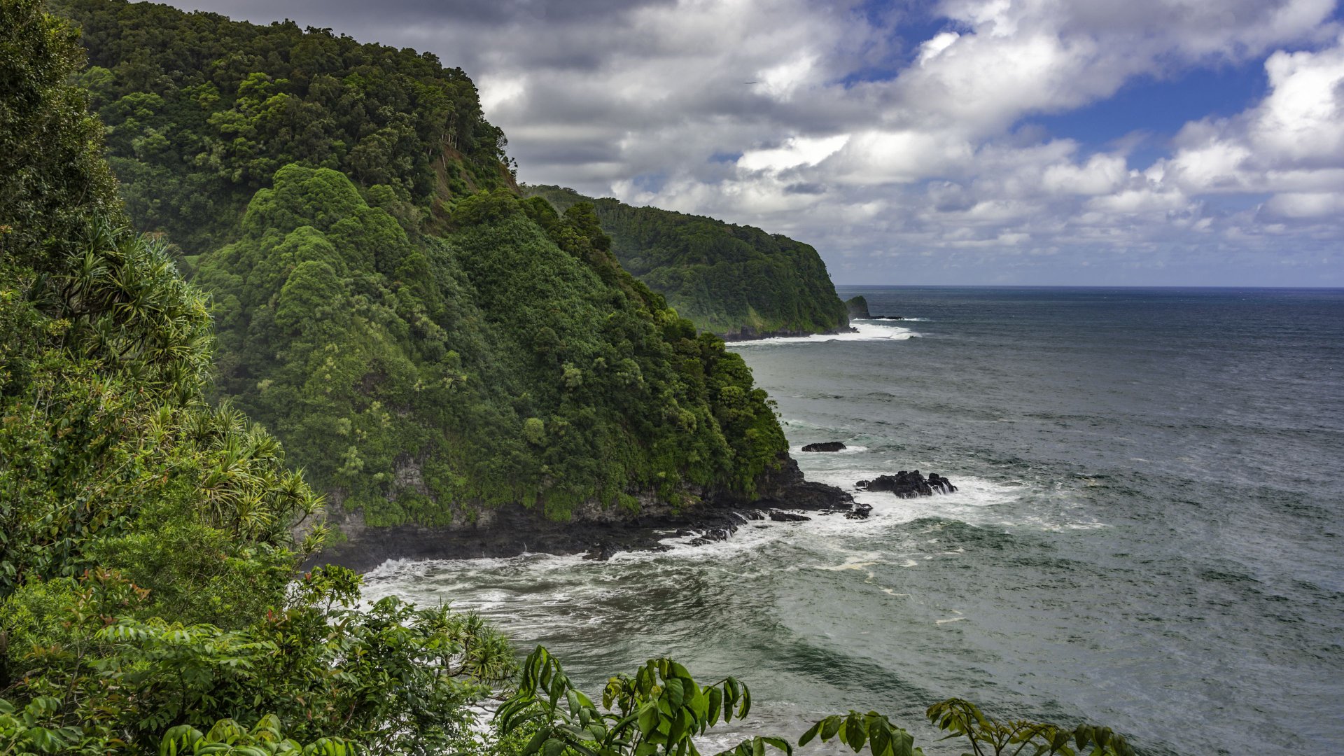 Download Coast Sea Mountain Nature Coastline 4k Ultra HD Wallpaper ...