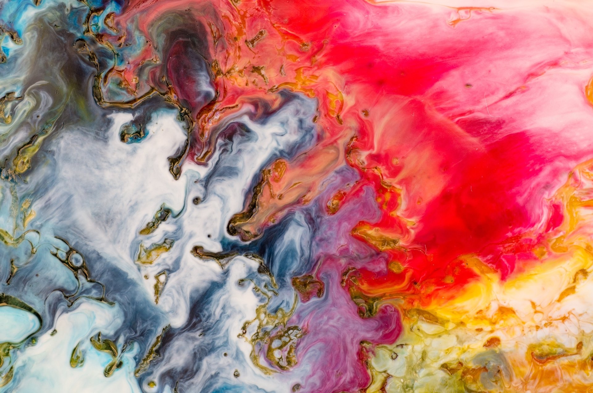 Download Red Abstract Paint 4k Ultra HD Wallpaper by Edith Lüthi