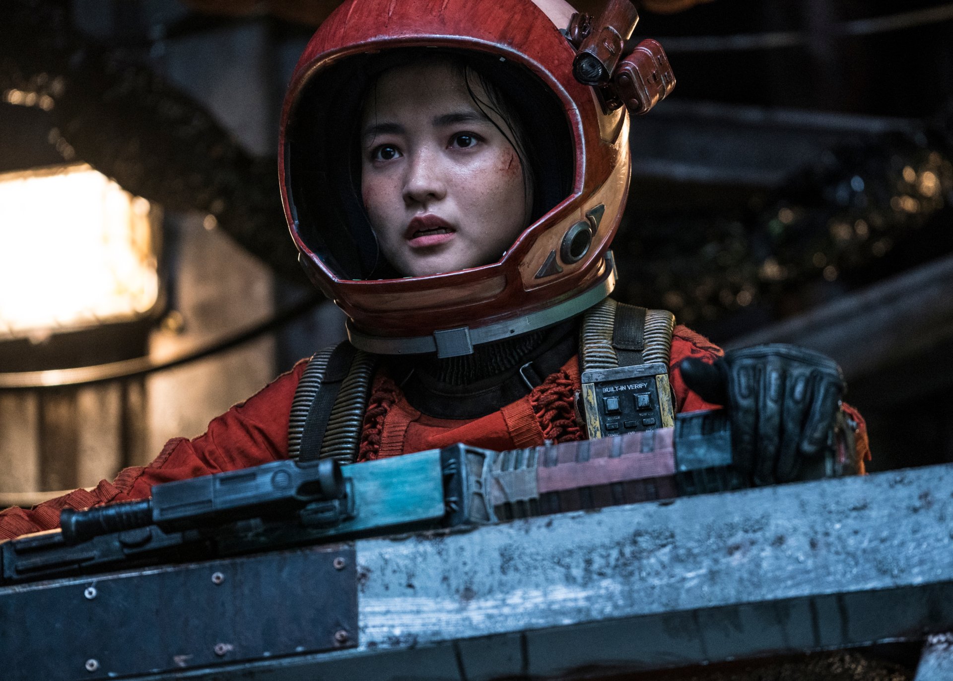 Download Captain Jang (Space Sweepers) Kim Tae-ri Movie Space Sweepers 4k Ultra HD Wallpaper