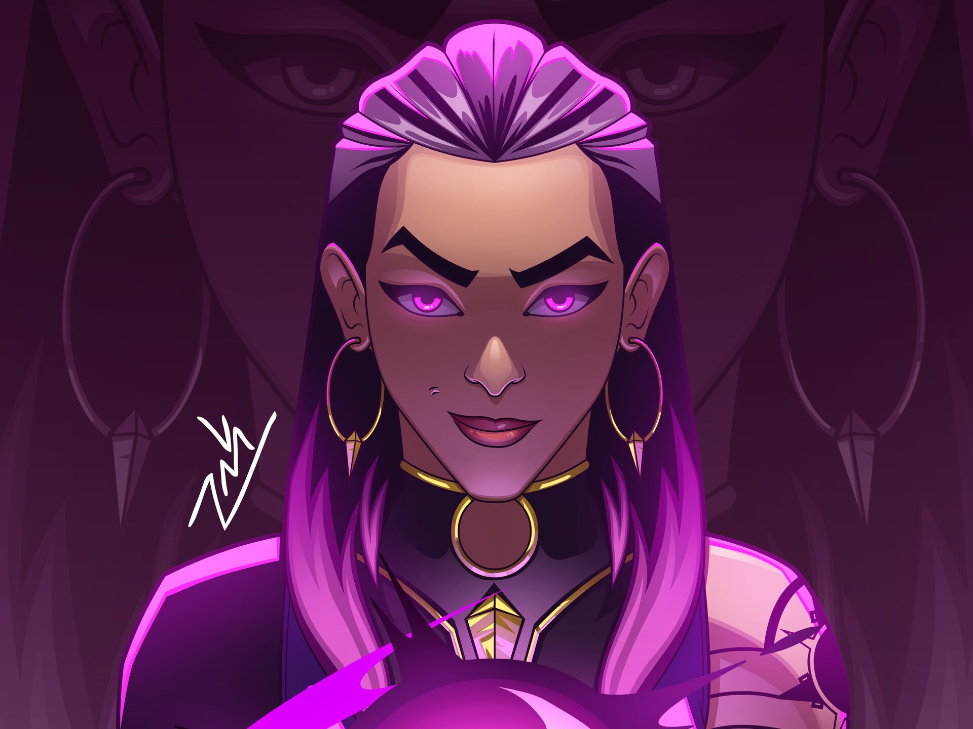 Download Reyna (Valorant) Video Game Valorant HD Wallpaper