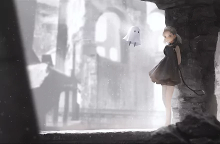 video game NieR Re[in]carnation HD Desktop Wallpaper | Background Image