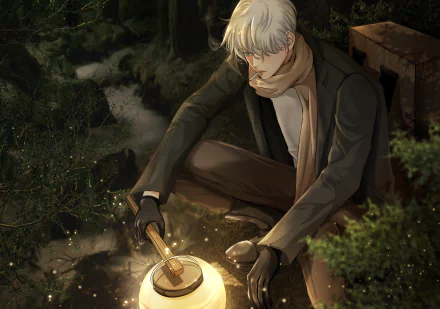 Ginko (Mushishi) Anime Mushishi HD Desktop Wallpaper | Background Image
