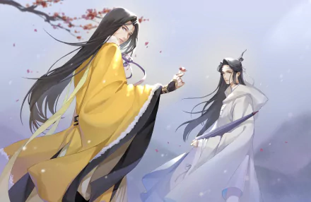 Lan Xichen Jin Guangyao Anime Mo Dao Zu Shi HD Desktop Wallpaper | Background Image