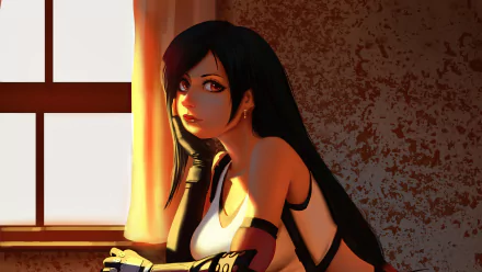 Tifa Lockhart video game Final Fantasy HD Desktop Wallpaper | Background Image