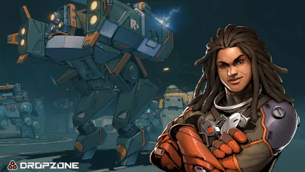 video game Dropzone HD Desktop Wallpaper | Background Image