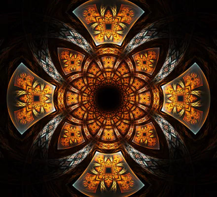 Abstract fractal HD Desktop Wallpaper | Background Image