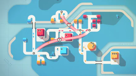 video game Mini Motorways HD Desktop Wallpaper | Background Image