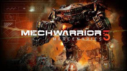 mecha video game MechWarrior 5: Mercenaries HD Desktop Wallpaper | Background Image