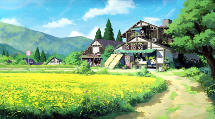 Mimi Tachikawa field scenic Anime Digimon HD Desktop Wallpaper | Background Image