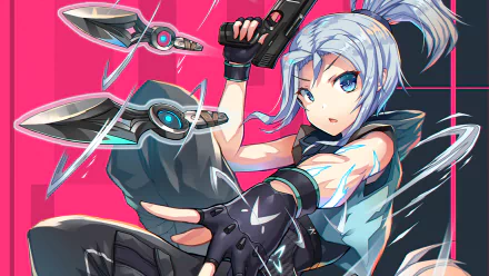 Jett (Valorant) video game Valorant HD Desktop Wallpaper | Background Image