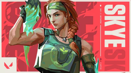 Skye (Valorant) video game Valorant HD Desktop Wallpaper | Background Image