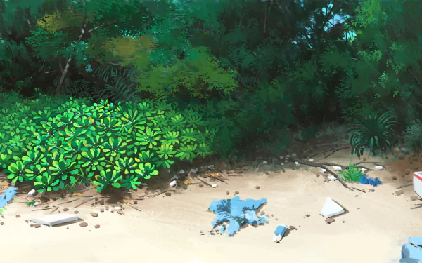 Anime beach Anime beach HD Desktop Wallpaper | Background Image