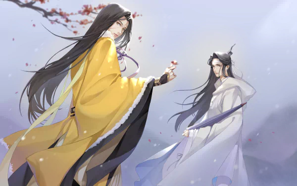 Lan Xichen Jin Guangyao Anime Mo Dao Zu Shi HD Desktop Wallpaper | Background Image