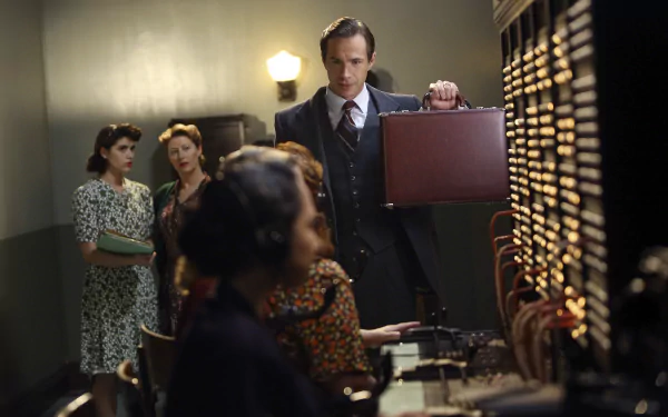 James D'Arcy Edwin Jarvis TV Show Agent Carter HD Desktop Wallpaper | Background Image