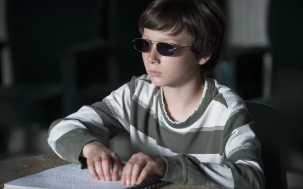  Matthew learns Braille