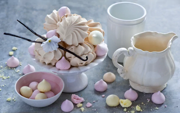 food meringue HD Desktop Wallpaper | Background Image