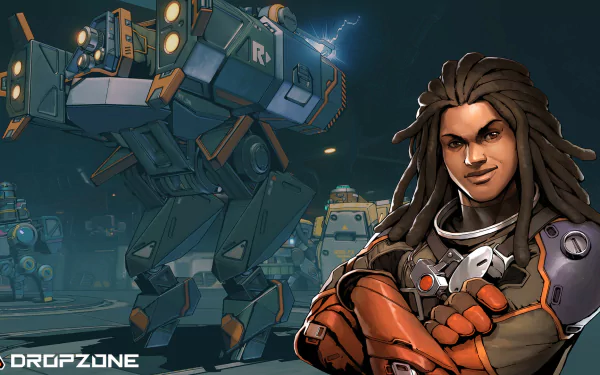 video game Dropzone HD Desktop Wallpaper | Background Image