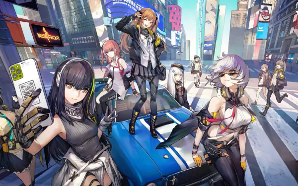 RO635 (Girls Frontline) M4A1 (Girls Frontline) ST AR-15 (Girls Frontline) UMP9 (Girls Frontline) HK416 (Girls Frontline) G11 (Girls Frontline) Thompson (Girls Frontline) M200 (Girls Frontline) UMP45 (Girls Frontline) M4 Sopmod II (Girls Frontline) video game Girls Frontline HD Desktop Wallpaper | Background Image
