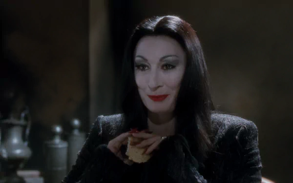Anjelica Huston Morticia Addams movie The Addams Family (1991) HD Desktop Wallpaper | Background Image