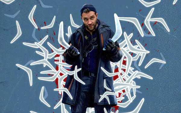Jai Courtney Captain Boomerang movie The Suicide Squad HD Desktop Wallpaper | Background Image