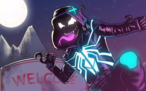 Comic Venom HD Desktop Wallpaper | Background Image