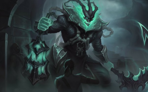 Video Game League Of Legends Thresh HD Wallpaper | Background Image