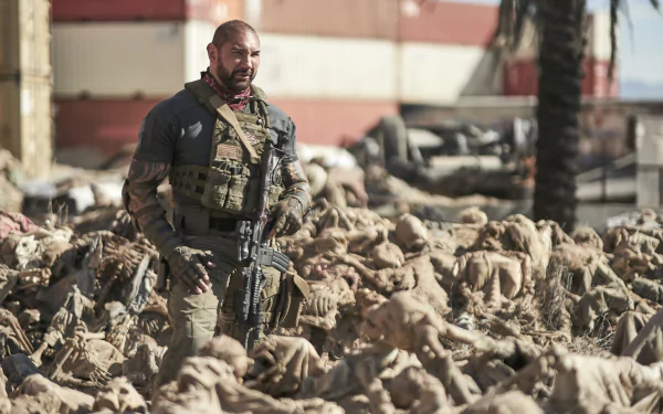  Dave Bautista as Scott Ward in the Movie Army of the Dead