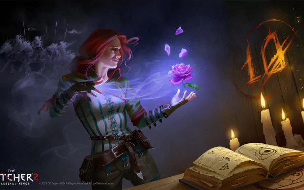 Triss Merigold video game The Witcher 2: Assassins Of Kings HD Desktop Wallpaper | Background Image