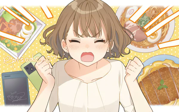 brown hair Yuzuha Mishima Higehiro Hige wo Soru. Soshite Joshikousei wo Hirou. Anime I Shaved. Then I Brought a High School Girl Home HD Desktop Wallpaper | Background Image