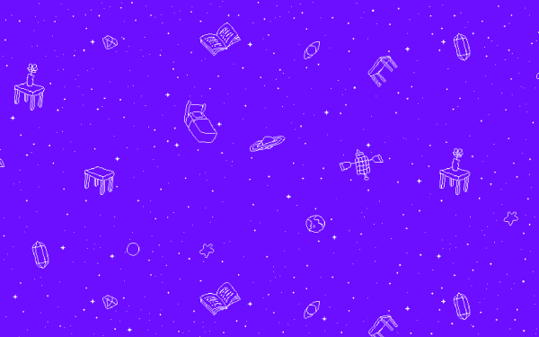 Video Game OMORI Omori Stars Pixel Art Sky HD Wallpaper | Background Image
