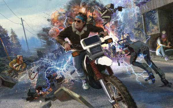 video game Generation Zero HD Desktop Wallpaper | Background Image