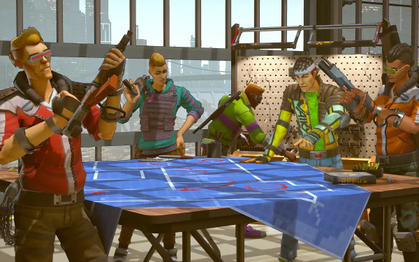 video game Due Process HD Desktop Wallpaper | Background Image