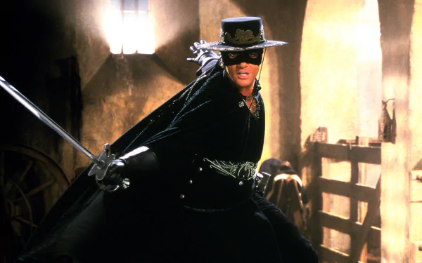 Antonio Banderas movie The Mask of Zorro HD Desktop Wallpaper | Background Image