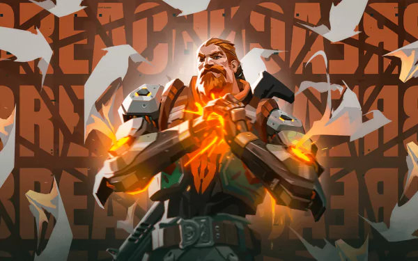 Breach (Valorant) video game Valorant HD Desktop Wallpaper | Background Image