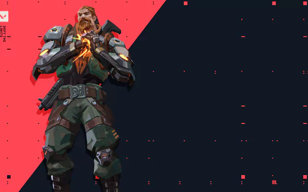 Breach (Valorant) video game Valorant HD Desktop Wallpaper | Background Image